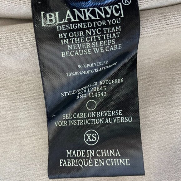 Free People x Blank NYC Vegan Suede Trench Coat Iced Chai Khaki - Picture 10 of 14